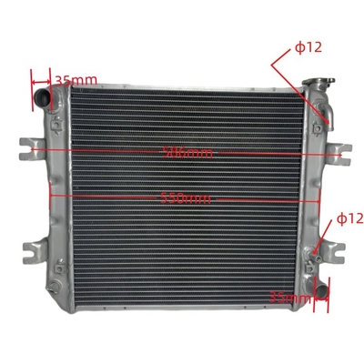 6.7KG وزن رادیاتور هیدرولیک N160-334000-001 برای Hangcha CPCD30 N سری فولکلک ها
