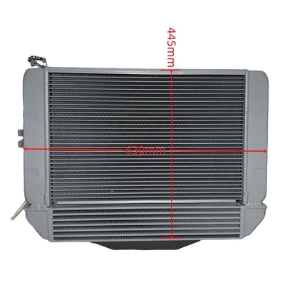 قطعات فولکلور K9DH2-10101LD رادیاتور هیدرولیک برای HELI CPCD30 خاکستری