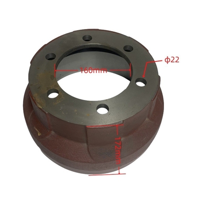 درام ترمز فولادی برای FD30Z5/T6 FB30 CPC D 30-35 FD30-35 24453-02131 عمر طولانی