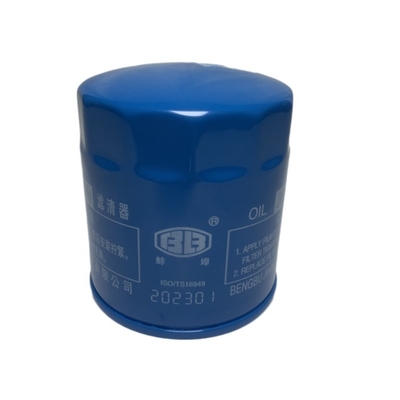 طول عمر کار بخش های لیفتراک فلتر روغن JX0807A3 برای HL 3T 12163-82301