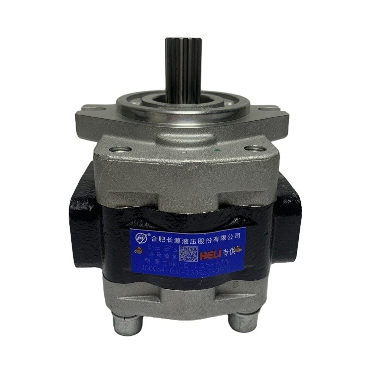 پمپ چرخ دنده های هیدرولیک CBKEC-G25-AT H08E7-10201 برای تعمیرات ماشین آلات