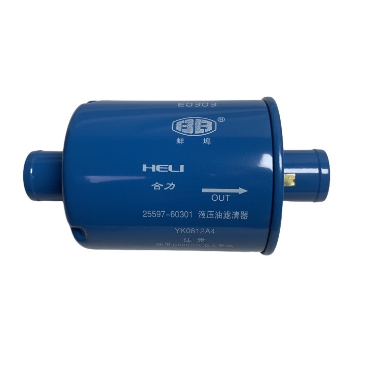 قطعات جا به جا لیفتراک 25597-60301 YK0812A4 فیلتر روغن هیدرولیک تضمین شده و طراحی شده